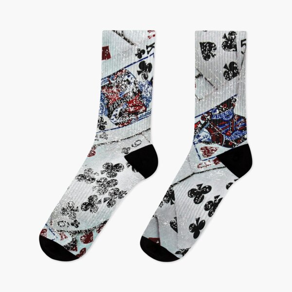 Item preview, Shuffled Poker Cards With Grunge Distressed Effect designed and sold by LuckyKermit.