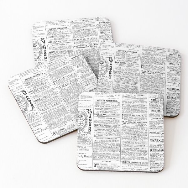 Item preview, Old Newspaper Textures V1 designed and sold by KleinDuBois.