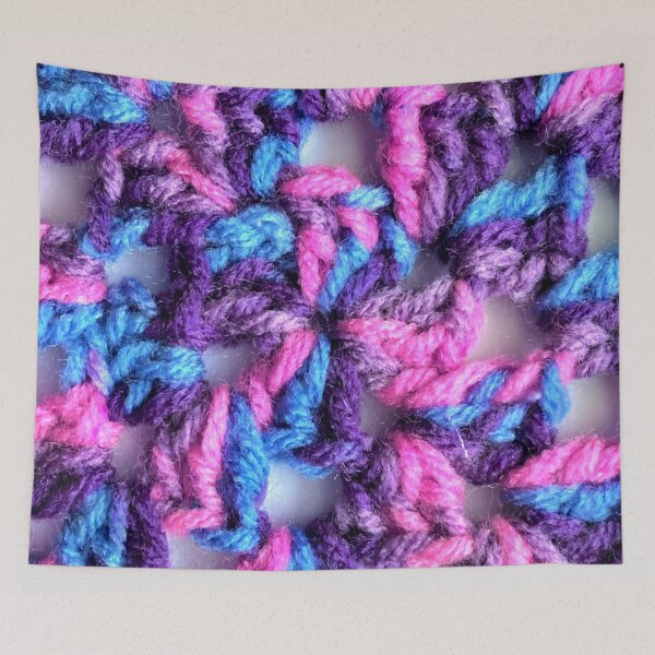 Item preview, Crochet granny square designed and sold by Rose-of-Sharon.