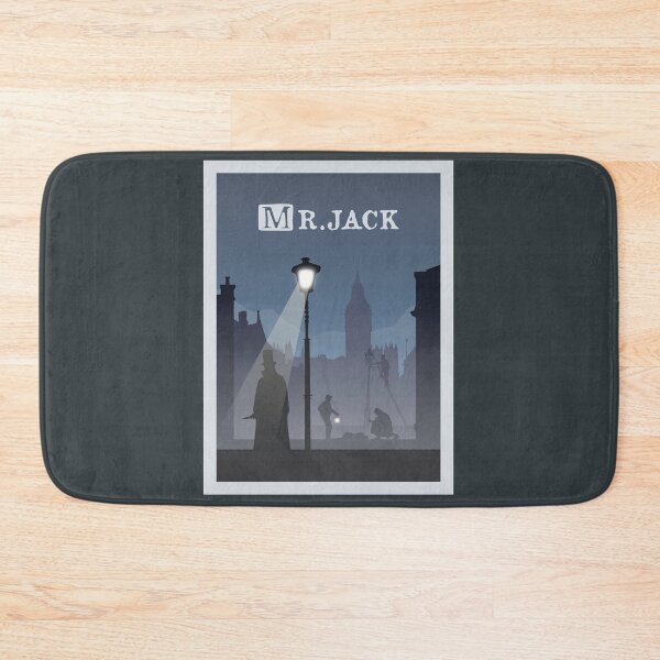 Item preview, Mr Jack - Board Games - Minimalist Travel Poster Style - Board Game Art designed and sold by MeepleDesign.