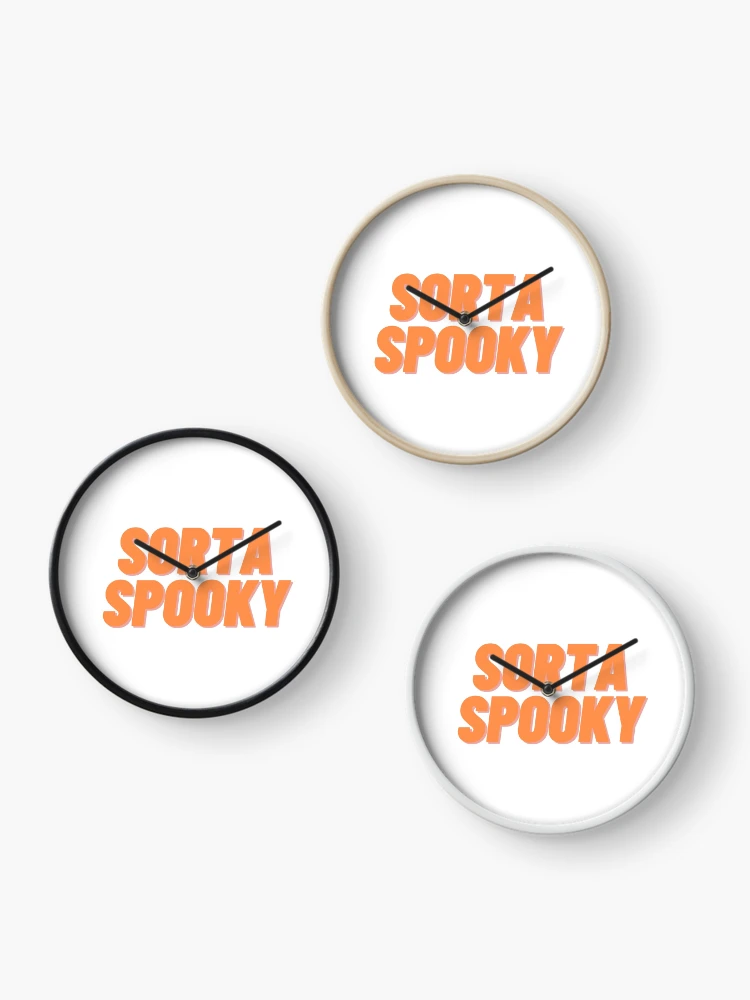 Thumbnail 3 of 4, Clock, Sorta Spooky designed and sold by Cubezz.