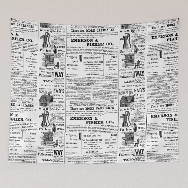 Item preview, Old Newspaper Textures V3 designed and sold by KleinDuBois.