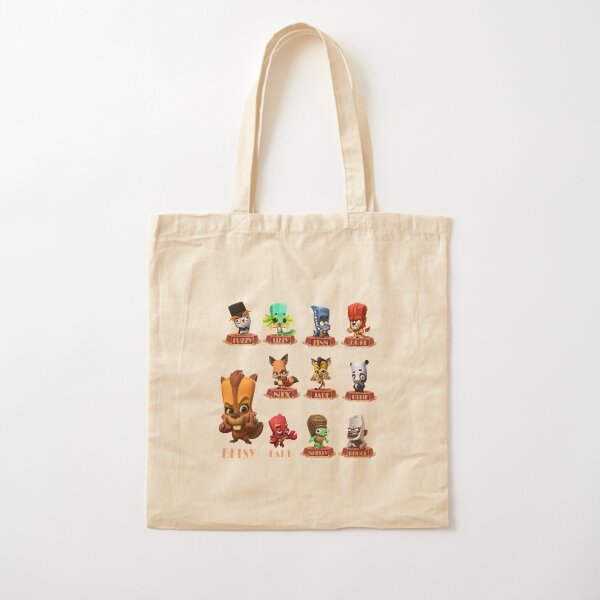 Zooba fuzzy Stickers Tote Bag for Sale by ILIA ILO