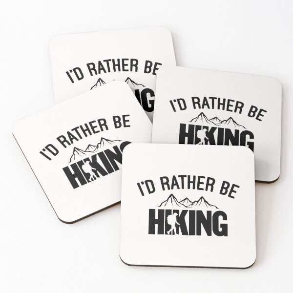 Item preview, I’d rather be hiking designed and sold by designandclouds.
