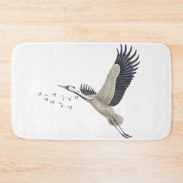 Item preview, Cranes, patterns, flocks of birds, V-shaped, the light of the setting sun sprinkled on the shimmering lake, as if it had coated the water with a layer of broken gold. designed and sold by zenger2021.