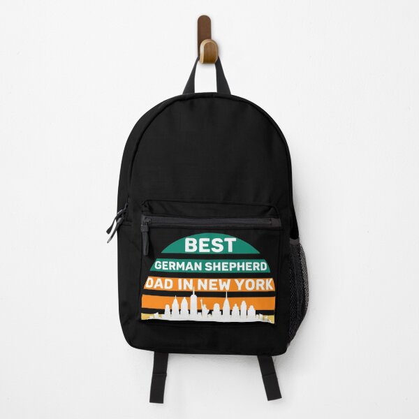 Item preview, German Shepherd Dad - New York - Best Dad - Vintage designed and sold by Beyond Words.