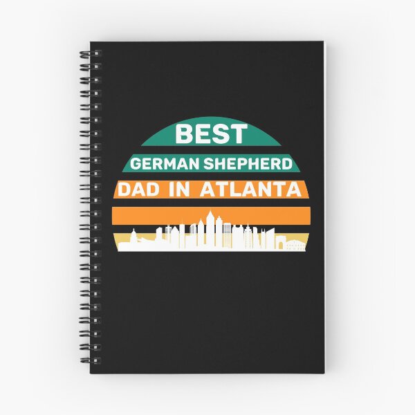 Item preview, German Shepherd Dad -  Atlanta - Best Dad - Vintage designed and sold by Beyond Words.