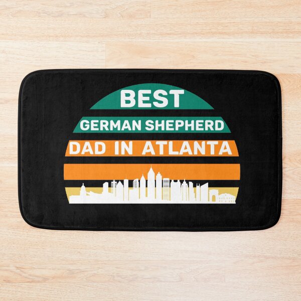 Item preview, German Shepherd Dad -  Atlanta - Best Dad - Vintage designed and sold by Beyond Words.