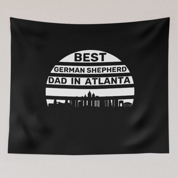 Item preview, German Shepherd Dad -  Atlanta - Best Dad - Black designed and sold by Beyond Words.