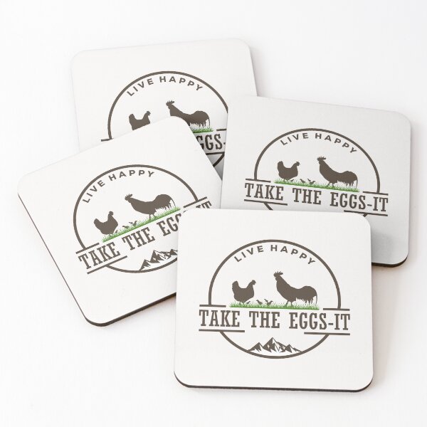 Item preview, Chicken Eggs Exit Eggs-It Chicken Farm Owner Hen Ranch Farmer Quote designed and sold by TheAplus.