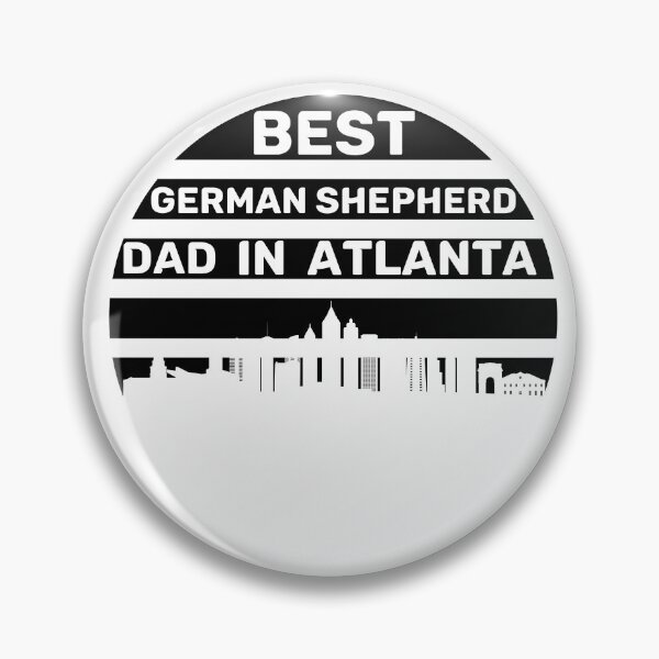 Item preview, German Shepherd Dad -  Atlanta - Best Dad - White designed and sold by Beyond Words.