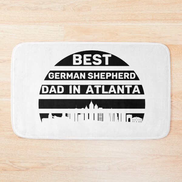 Item preview, German Shepherd Dad -  Atlanta - Best Dad - White designed and sold by Beyond Words.