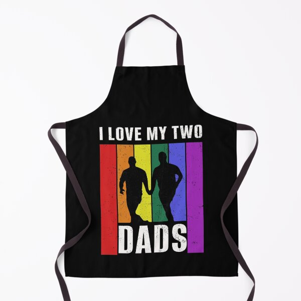 Item preview, I Love My Two Dads Gay Pride Flag LGBTQ Cool LGBT Ally Gift designed and sold by elisamarez97.