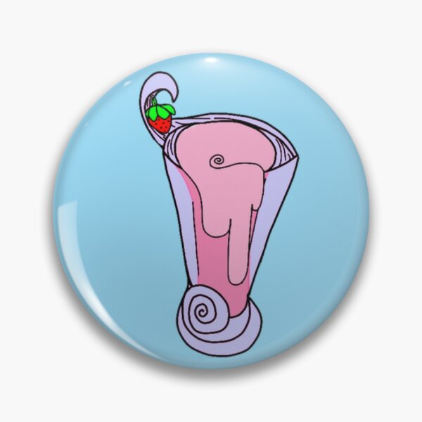 Item preview,  Strawberry milkshake- blue designed and sold by beckyhowling.