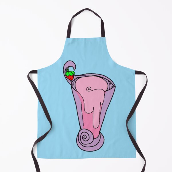 Item preview, Strawberry milkshake- blue designed and sold by beckyhowling.
