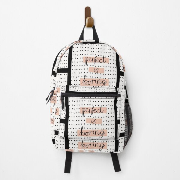 Item preview, Perfect is Boring designed and sold by Solidarity & Co..