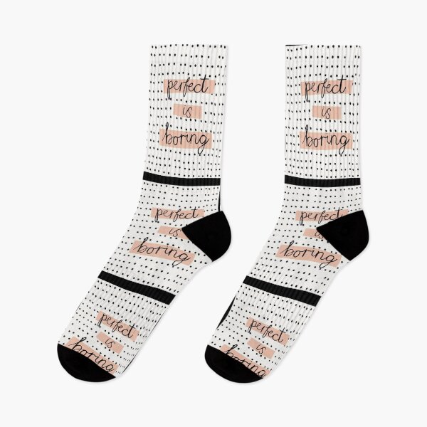Item preview, Perfect is Boring designed and sold by Solidarityandco.