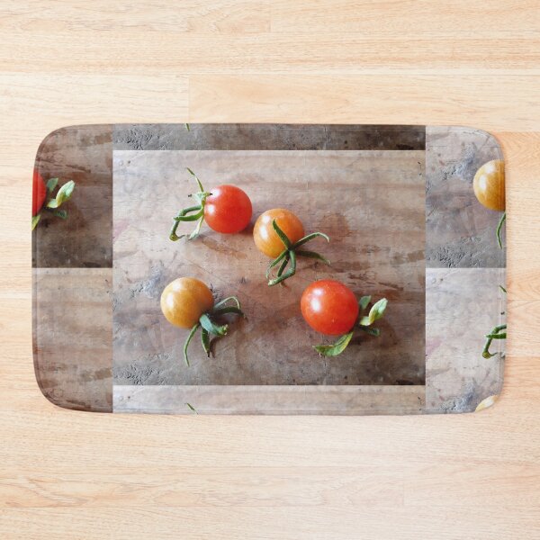 Item preview, Cocktail Tomatoes on Wood Background designed and sold by Beachy.