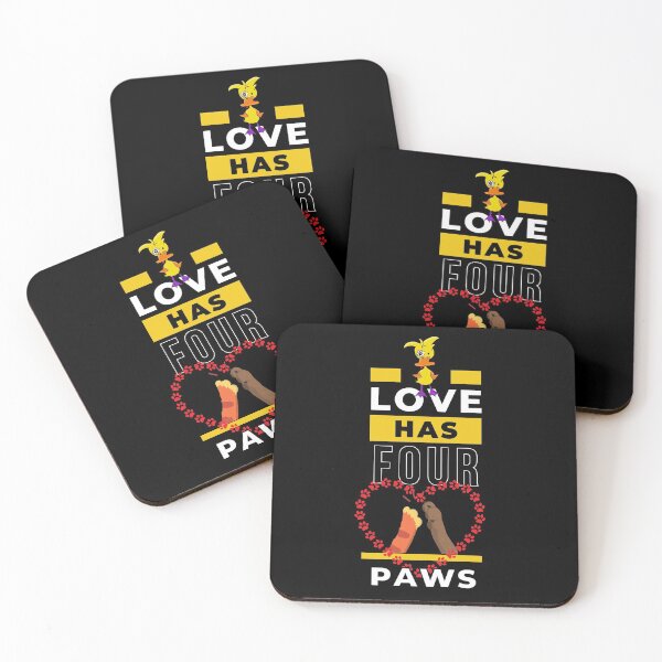Item preview, LOVE HAS FOUR PAWS designed and sold by veronicajorge.