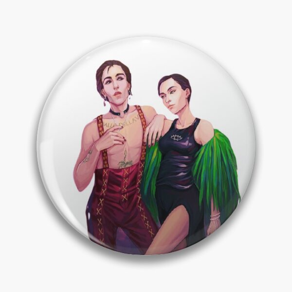 Item preview, Damiano David and Kateryna Pavlenko designed and sold by AaPink.