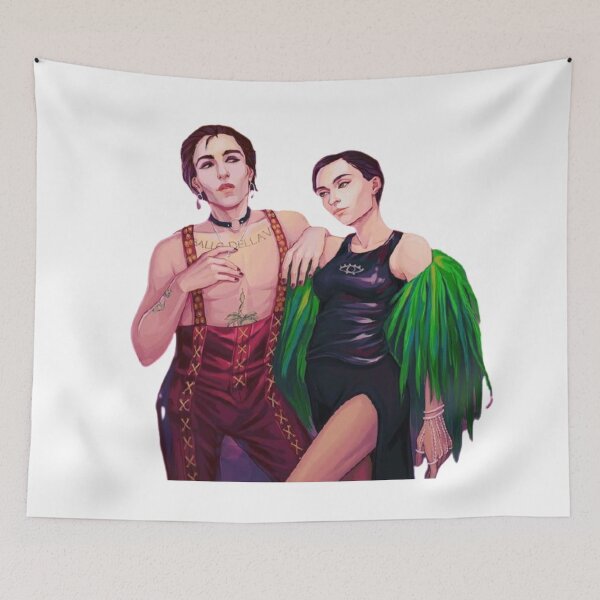 Item preview, Damiano David and Kateryna Pavlenko designed and sold by AaPink.