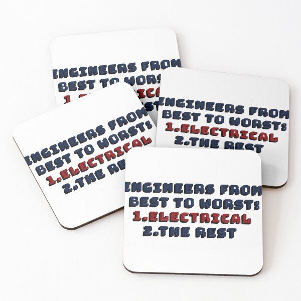 Item preview, Engineers From Best To Worst Electrical Engineering designed and sold by Rulaly.