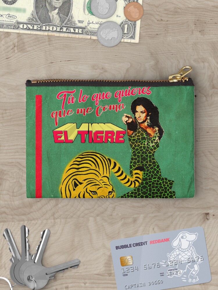 Imagen 3 de 4, Bolsos de mano con la obra Lola Flores Que me coma el tigre, diseñada y vendida por danimota.
