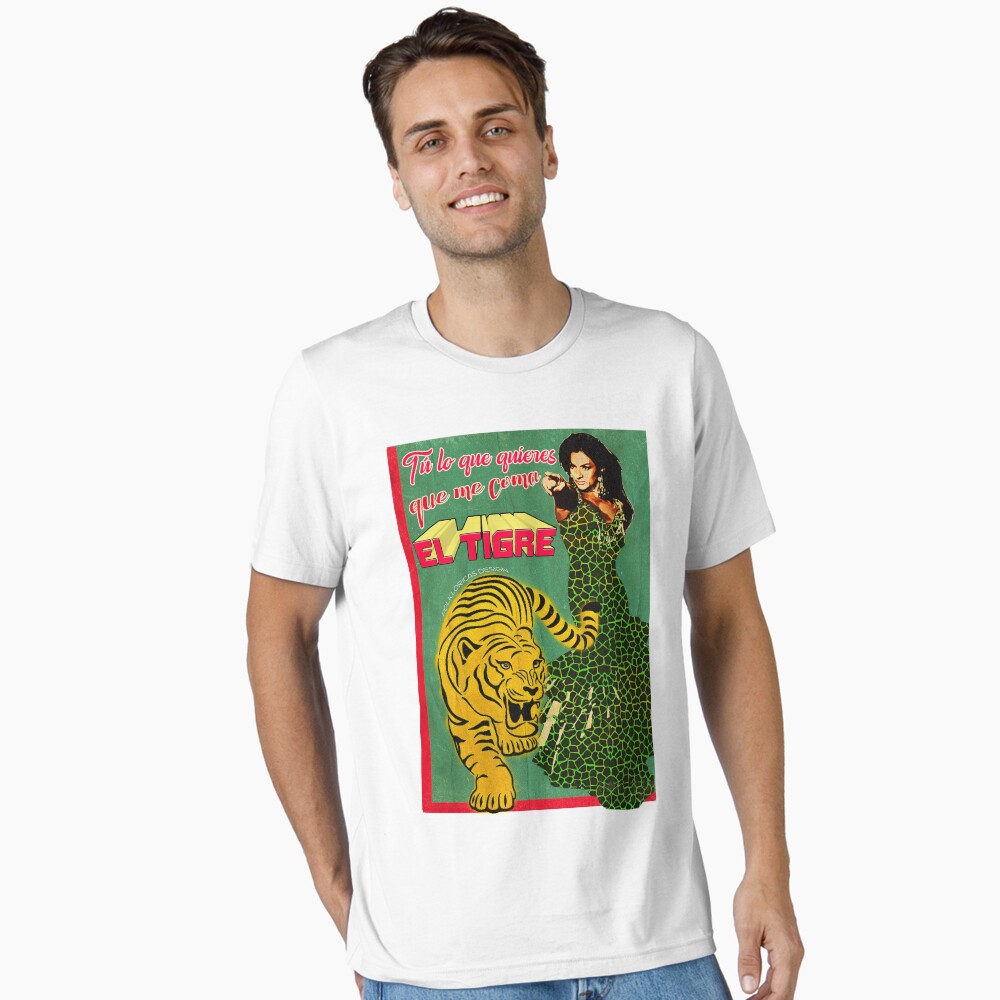 Vista previa del artículo con la obra «Camiseta esencial», diseñado y vendido por danimota.