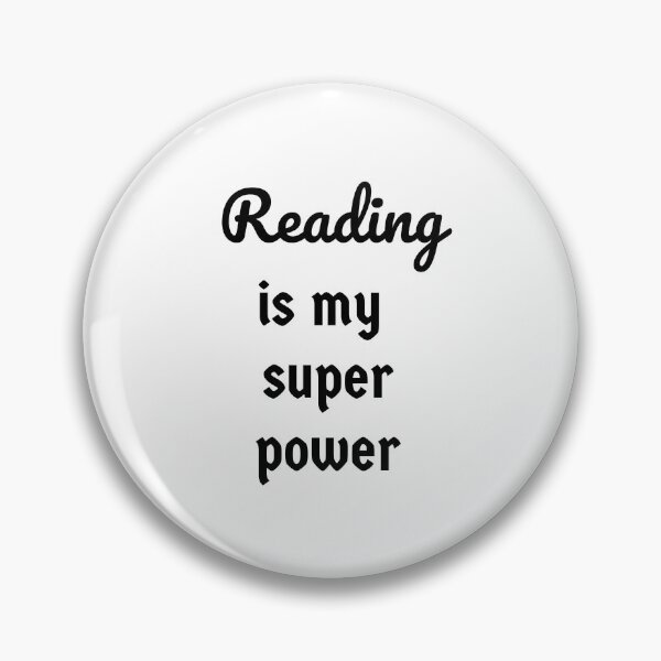 Item preview, Reading is my superpower designed and sold by Naamira.