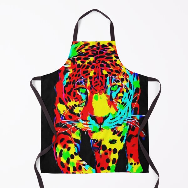 Item preview, colorful tiger art painting designed and sold by MXanwar.