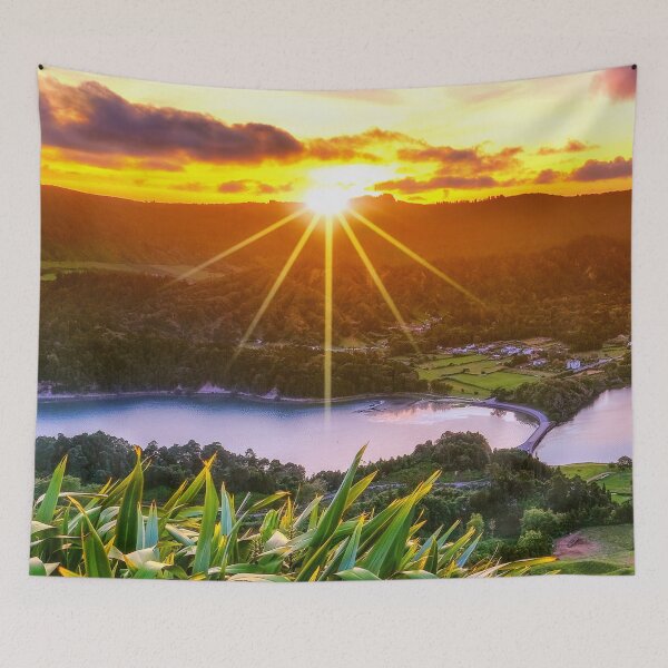 Artikelvorschau, Panorama, Panorama, Breitbilddrucke, Wandteppiche, Wandteppiche, Überwurfdecken, Bettdecken, Bettbezüge, Duschvorhänge, Wandkunst bei Sonnenuntergang, Natur entworfen und verkauft von eyesight4vision.