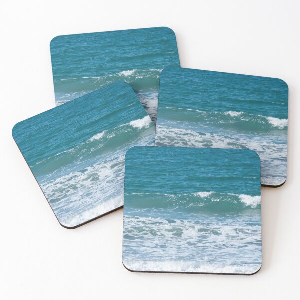 Item preview, Ocean waves breaking at shore designed and sold by LindaCooke.