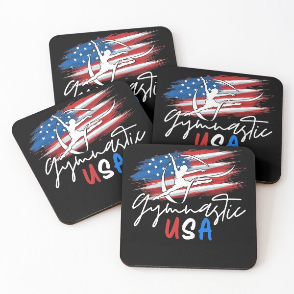 Item preview, Gymnastics USA Support the Team USA Flag designed and sold by FucaGirl.