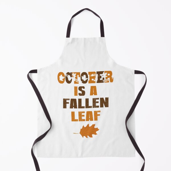 Item preview, October Is A Fallen Leaf, Happy Fall Yall designed and sold by SportyDogShop.