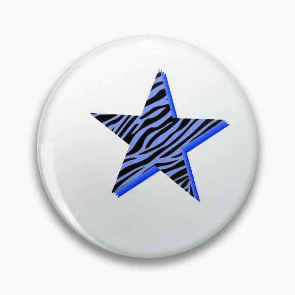 Item preview, Blue Zebra Star designed and sold by mtayzart.