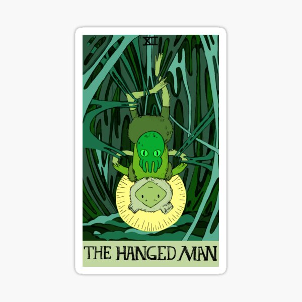 Artikel-Vorschau von Fern der Mensch als Das Gehängte Tarot, designt und verkauft von sadnettles.
