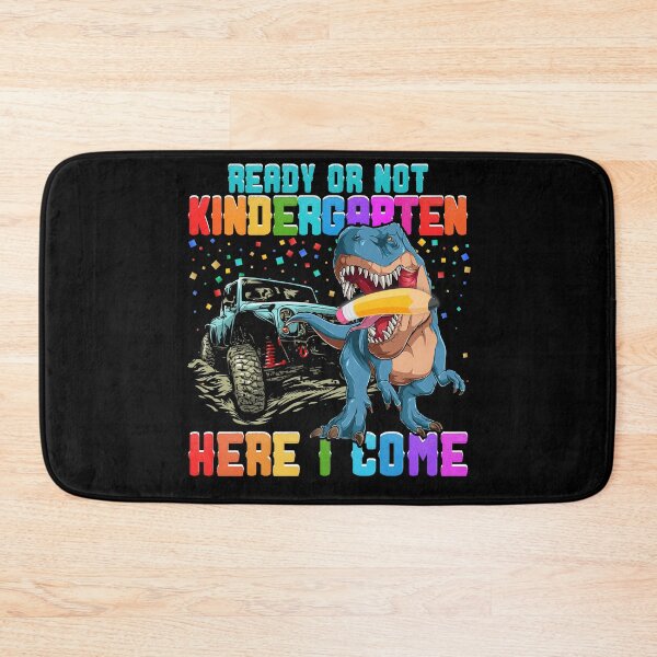 Item preview, Ready Or Not Kindergarten Here I Come Monster Truck Dinosaur Pencil designed and sold by FucaGirl.