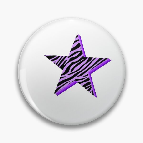 Item preview, Purple Zebra Star designed and sold by mtayzart.
