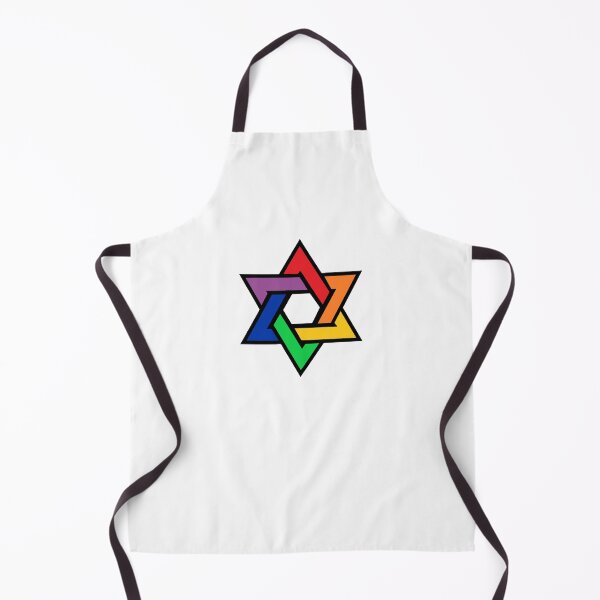 Item preview, Star of David - LBGTQIA+ Pride designed and sold by hereticbassist.