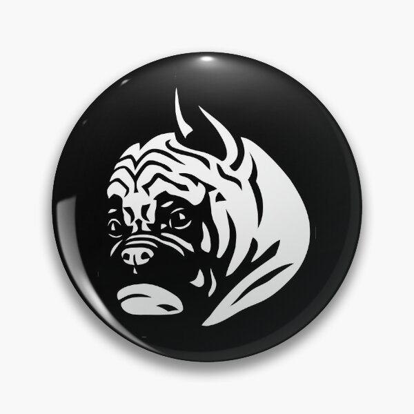 Item preview, black and white simple art boxer puppies designed and sold by zaher97.