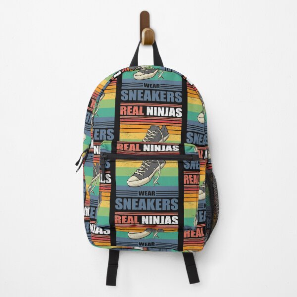 Item preview, Vintage Sneaker Real Ninjas Sneaking Funny Sneaker Quote designed and sold by TheAplus.