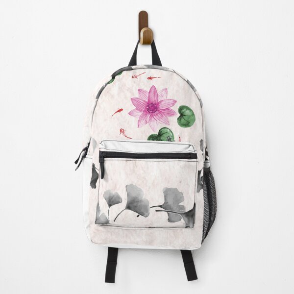 Item preview, Enso Ginkgo Lotus Kanji Beauty designed and sold by ElenaDanilo.