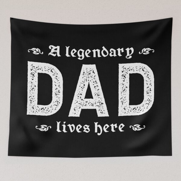 Item preview, A Legendary Dad Lives Here designed and sold by TimespunThreads.