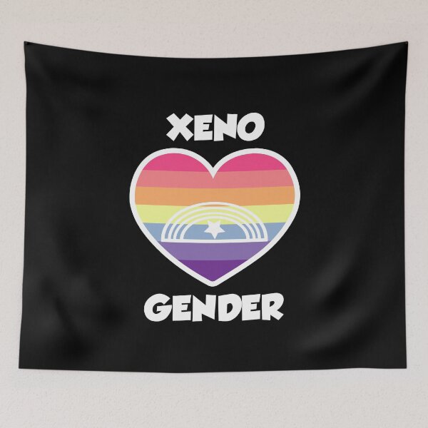 Item preview, Xenine LGBT Xenity Nonbinary Xeno Gender Identity Xenogender designed and sold by wackodesign.
