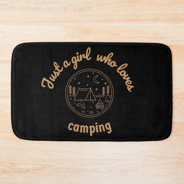 Item preview, Just a girl who loves camping designed and sold by Naamira.