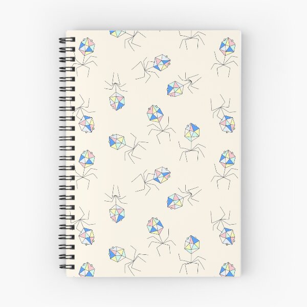 Item preview, Cute Bacteriophages on Peach designed and sold by fogoosherie.