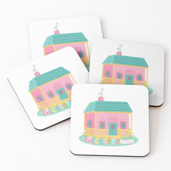Artikelvorschau, Rosa Crafty Cottage-Logo entworfen und verkauft von Mandy Marks.