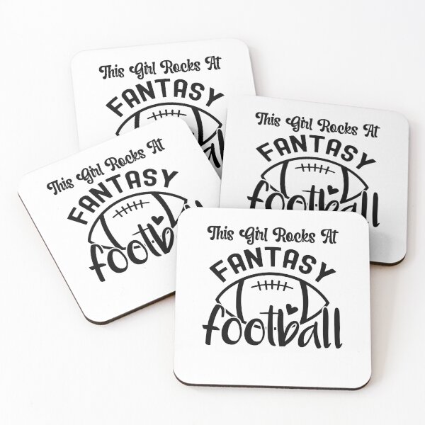 Item preview, This Girl Rocks Fantasy Football, Fantasy Football Legend designed and sold by SportyDogShop.