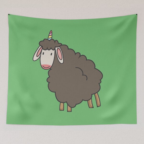 Item preview, Unicorn Sheep designed and sold by smartcircle.