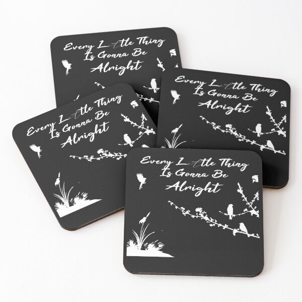 Item preview,  Every Little Thing Is Gonna Be Alright / Three Birds Singing, 3 LITTLE BIRDS, Quotes Saying  designed and sold by Yassineenns.